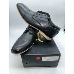 DEFECT  Jousen Milan Wingtip Lace Up Oxford Men Dress Shoes Size 13.0 M, Black